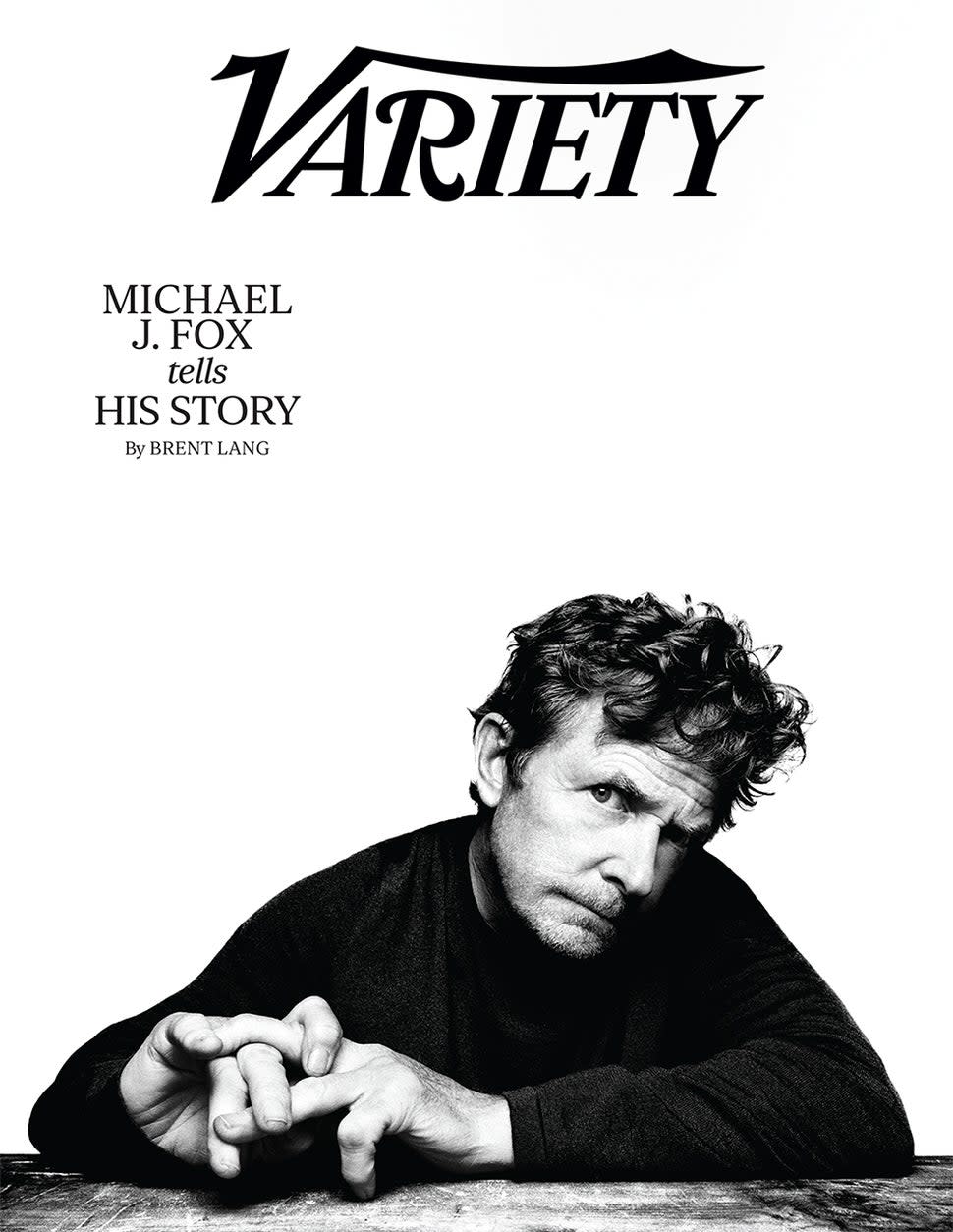 Michael J. Fox Variety Cover 