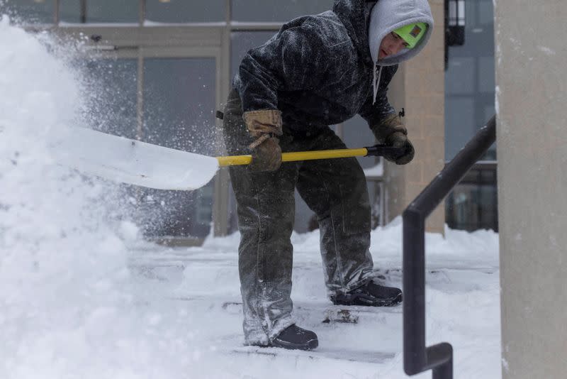 Winter weather in Iowa