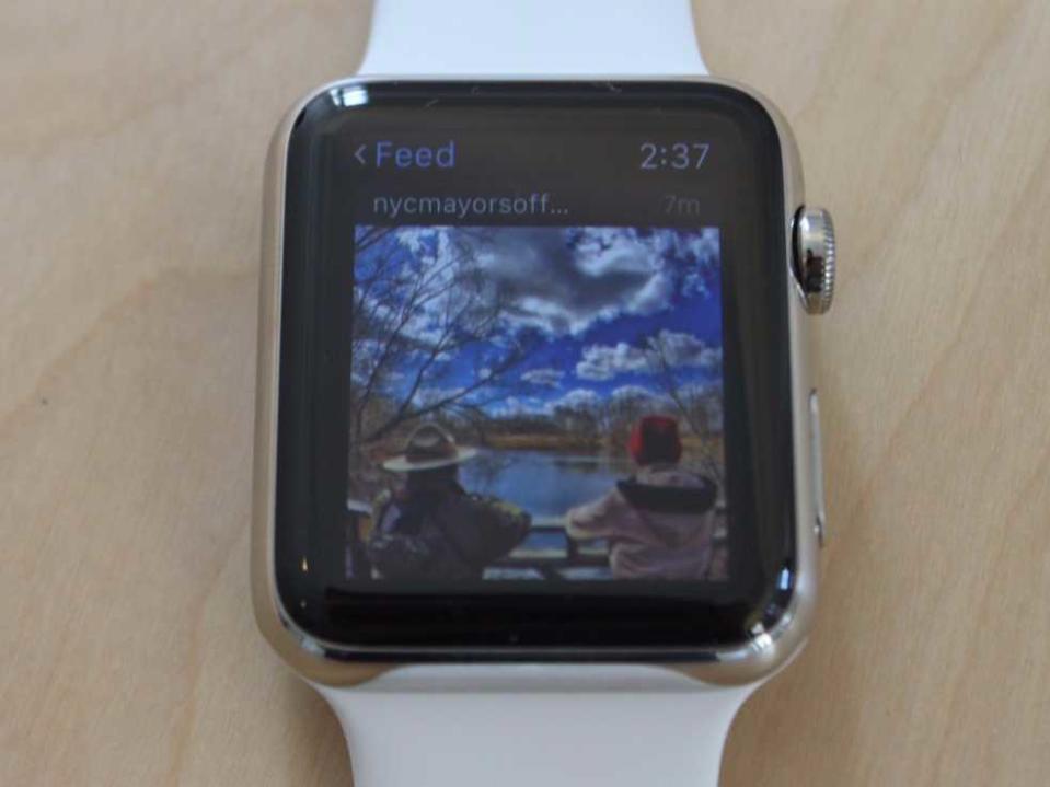 instagram on apple watch