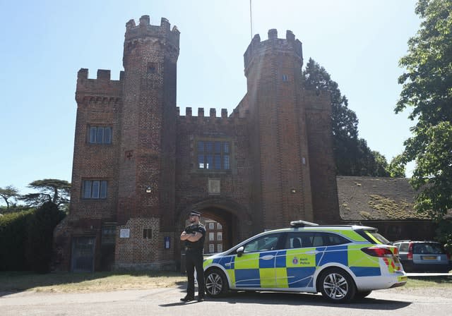 Lullingstone Castle death