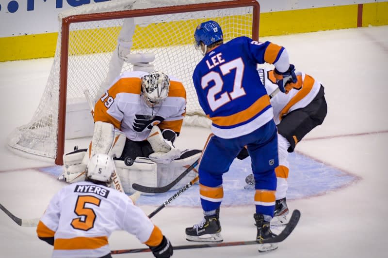 NHL: Philadelphia Flyers at New York Islanders