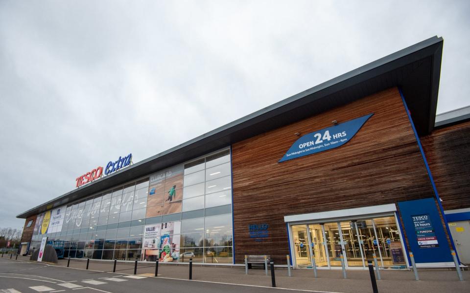 The Tesco Extra in Wisbech, Cambridgeshire - Joe Giddens /PA