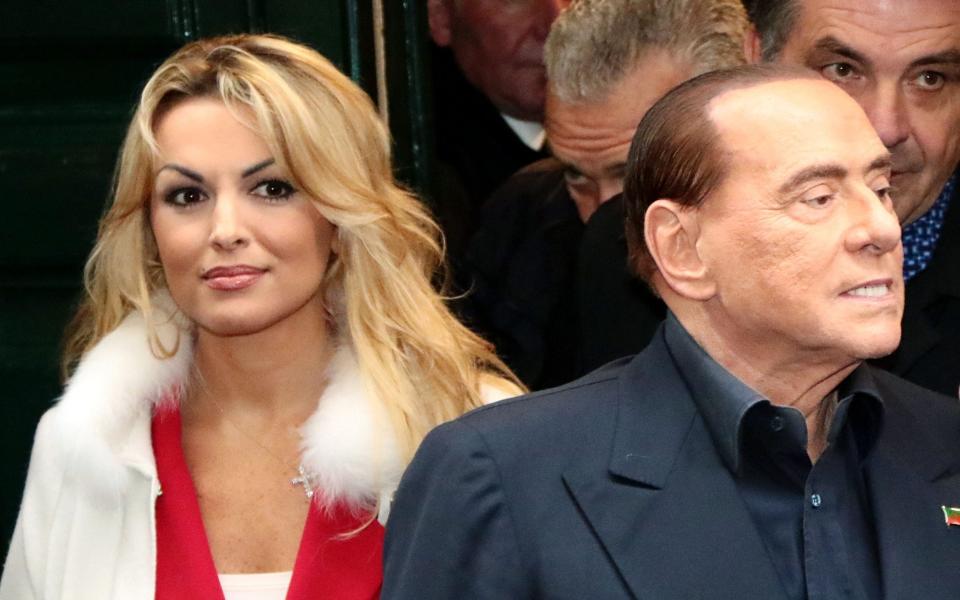 Pascale and Berlusconi - Carlo Hermann/AFP via Getty Images