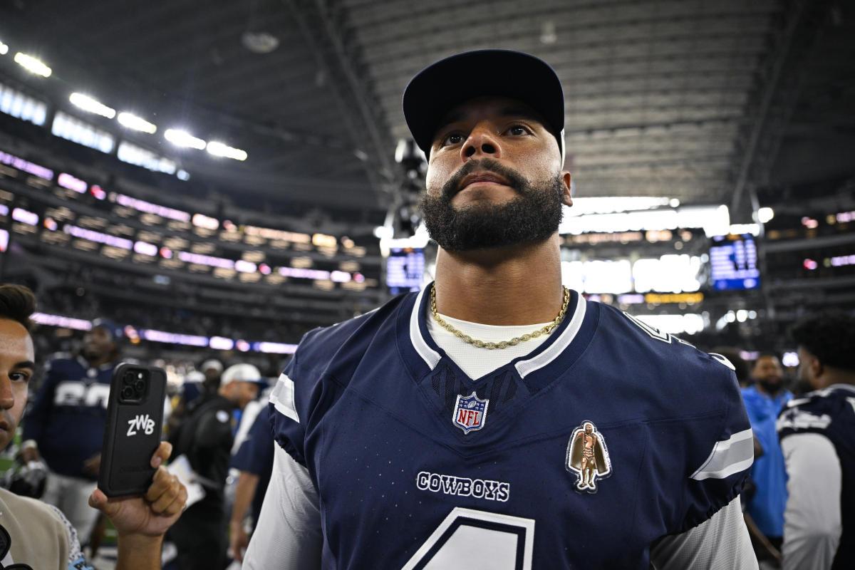 Dak Prescott Says Jerry Jones’ Remarks on Contract Negotiations Don’t ‘Weigh Much’ on Him