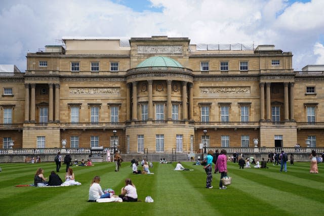 Buckingham Palace garden opening