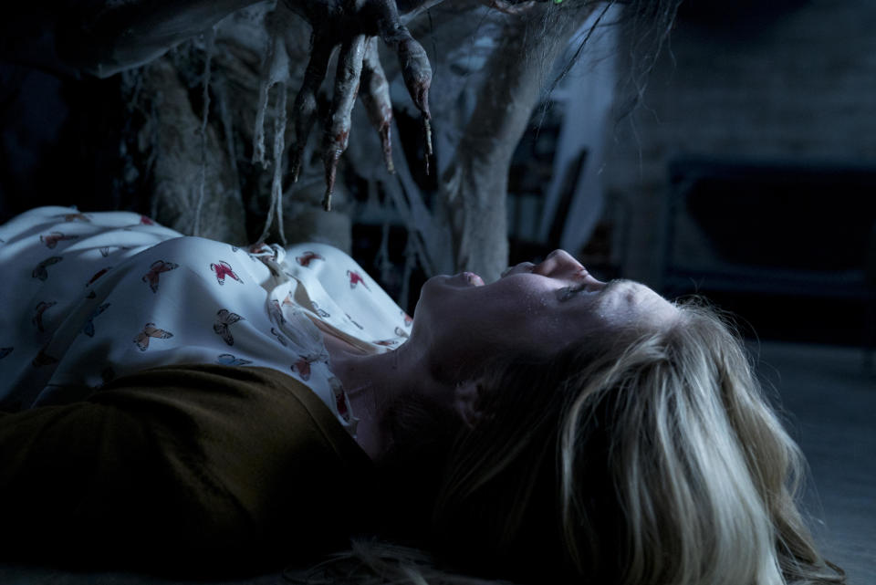 USA. Spencer Locke in the  ©Sony Pictures Entertainment  new movie: Insidious: The Last Key (2018).  Plot: Parapsychologist Dr. Elise Rainier faces her most fearsome and personal haunting yet - in her own family home. Ref: LMK106-J1329-180714 Supplied by LMKMEDIA. Editorial Only. Landmark Media is not the copyright owner of these Film or TV stills but provides a service only for recognised Media outlets. pictures@lmkmedia.com