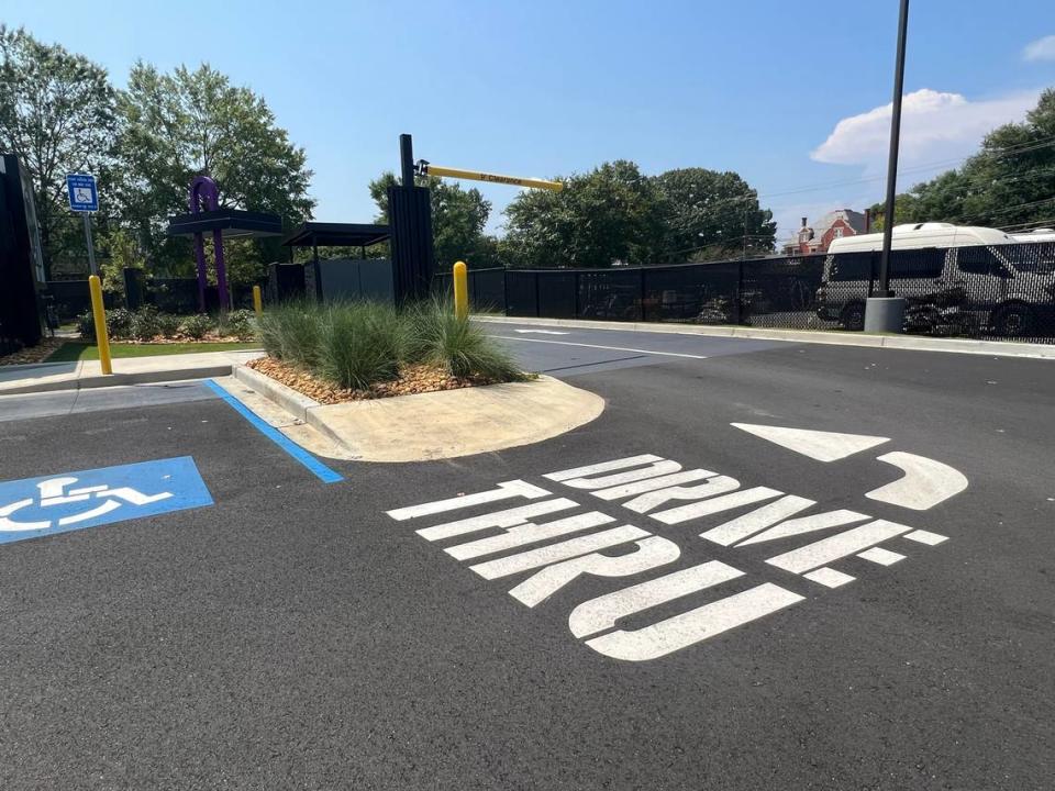 Taco Bell opened one of its first “Go Mobile” concept locations in Columbus this summer. The digital first locations make pick-up faster and more efficient.