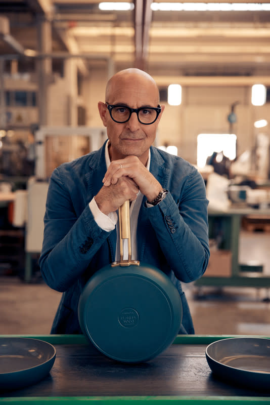 Stanley Tucci Just Launched a Cookware Line and We're Smitten