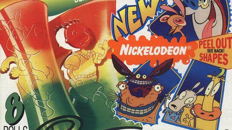 Nickelodeon Crazy Colors fruit roll-up snacks