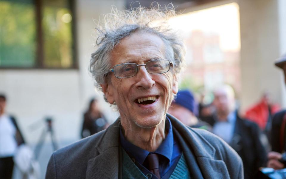 Piers Corbyn, brother of Jeremy Corbyn, faces trial at Westminster Magistrates Court following a series of anti-lockdown protests which he attended. - Jamie Lorriman