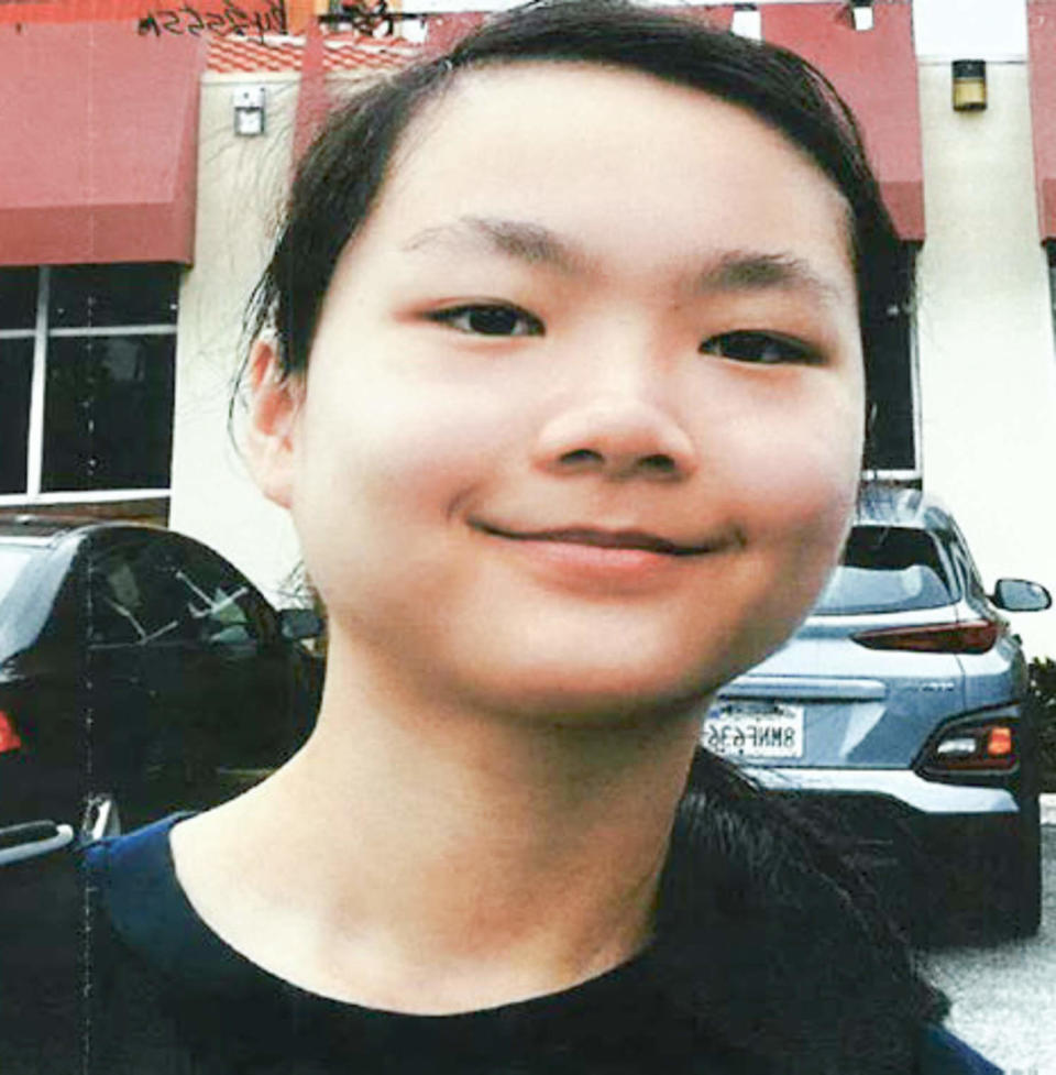 Alison Chao, 15, (Monterey Park Police Department)