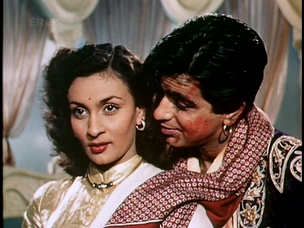 Nadira and Dilip Kumar in Aan