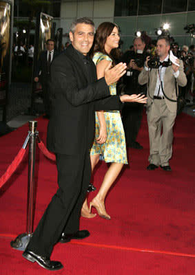 George Clooney at the Hollywood premiere of Universal Pictures' The Bourne Supremacy