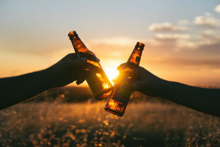 No beers before burpees! [Photo: Unsplash via Pexels]