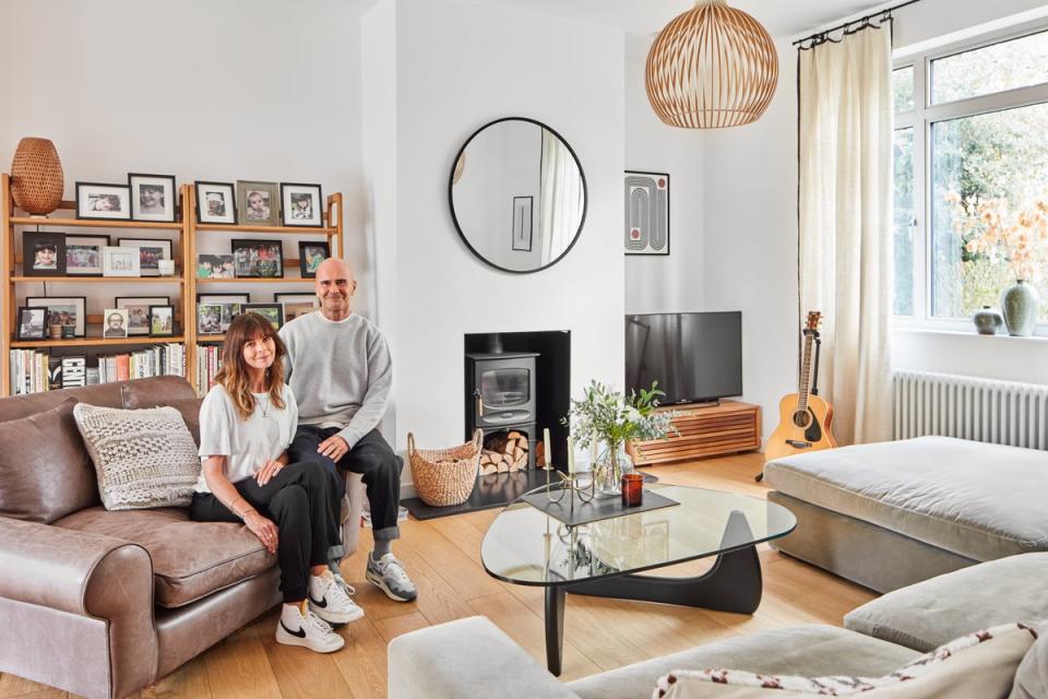 Mark and Lucy renovated their home then realised it could work as a location (Juliet Murphy)