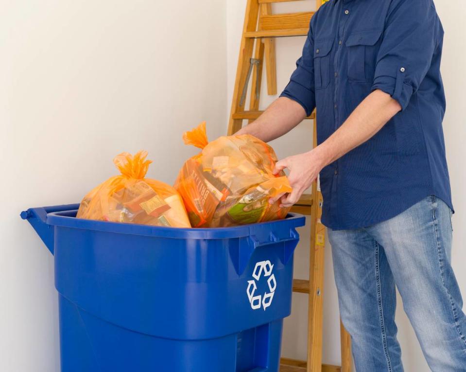 Boise, Garden City and Meridian all offer residence the Hefty Orange Energy Bag program that repurposes certain plastics to remove them from the waste stream. Make sure to not over fill your bag.