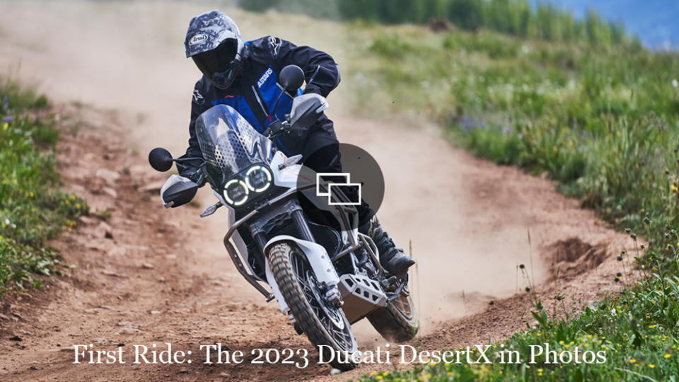 The 2023 Ducati DesertX - Credit: Gregor Halenda, courtesy of Ducati Motor Holding S.p.A.