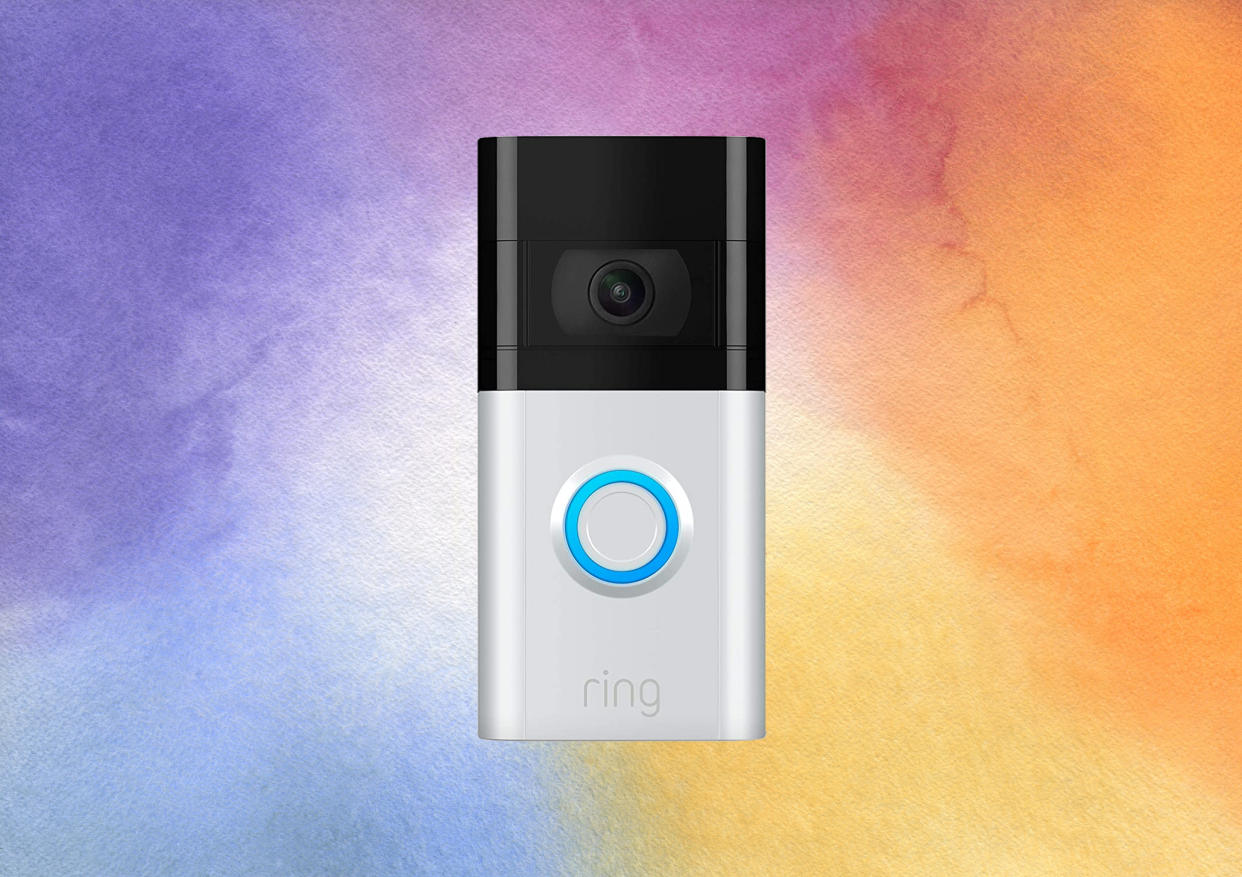 Save 30 percent on this Ring Video Doorbell 3. (Photo: Amazon)