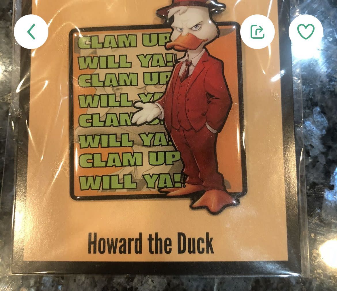 howard the duck pin