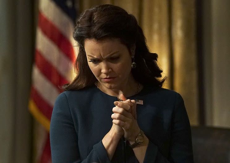 Bellamy Young in ABC’s Scandal. (Photo: Richard Cartwright/ABC)