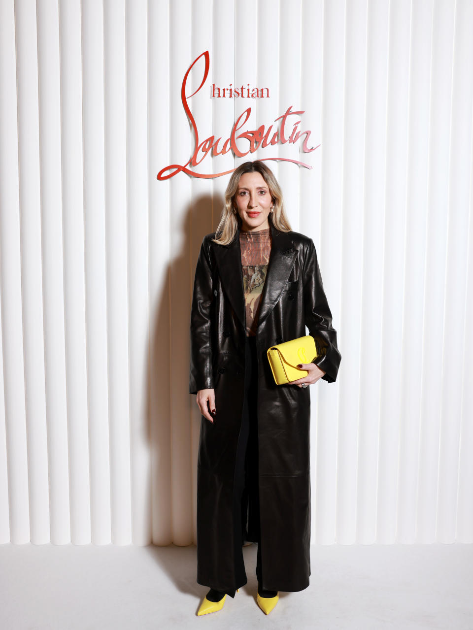 Angela Fink at Christian Louboutin’s Fall 2024 Presentation