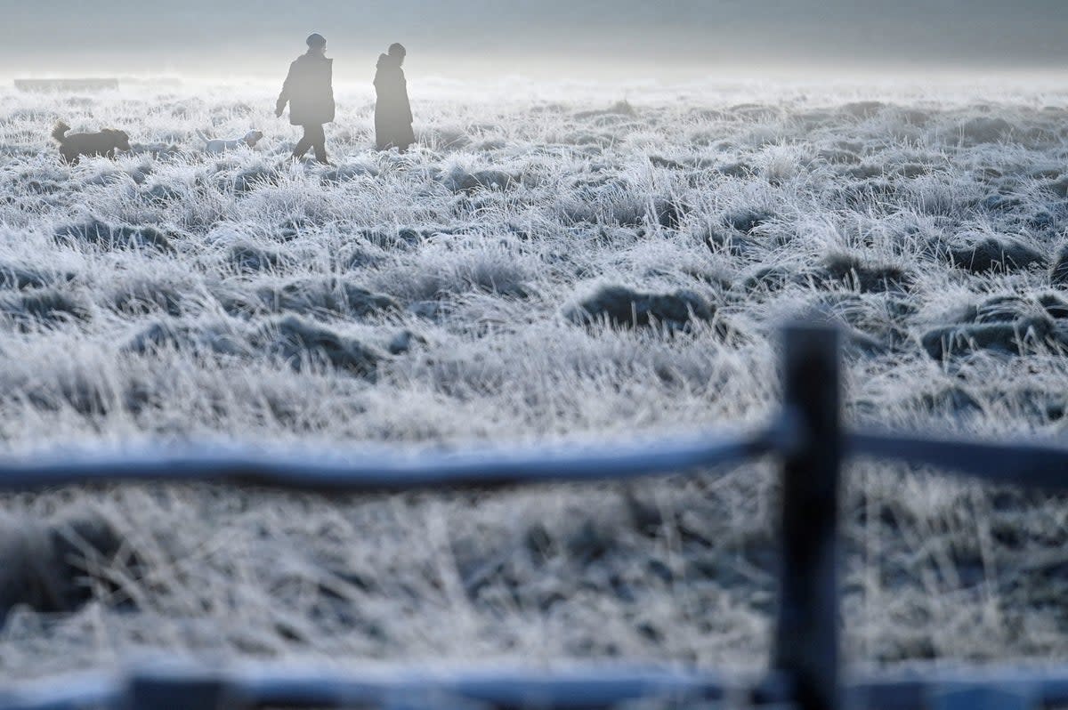 London is expecting a cold snap this week, with frosty temperatures predicted at night  (Reuters)