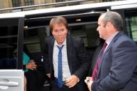 Singer Cliff Richard arrives at the High Court for judgement in the privacy case he brought against the BBC, in central London, Britain, July 18, 2018. REUTERS/Toby Melville