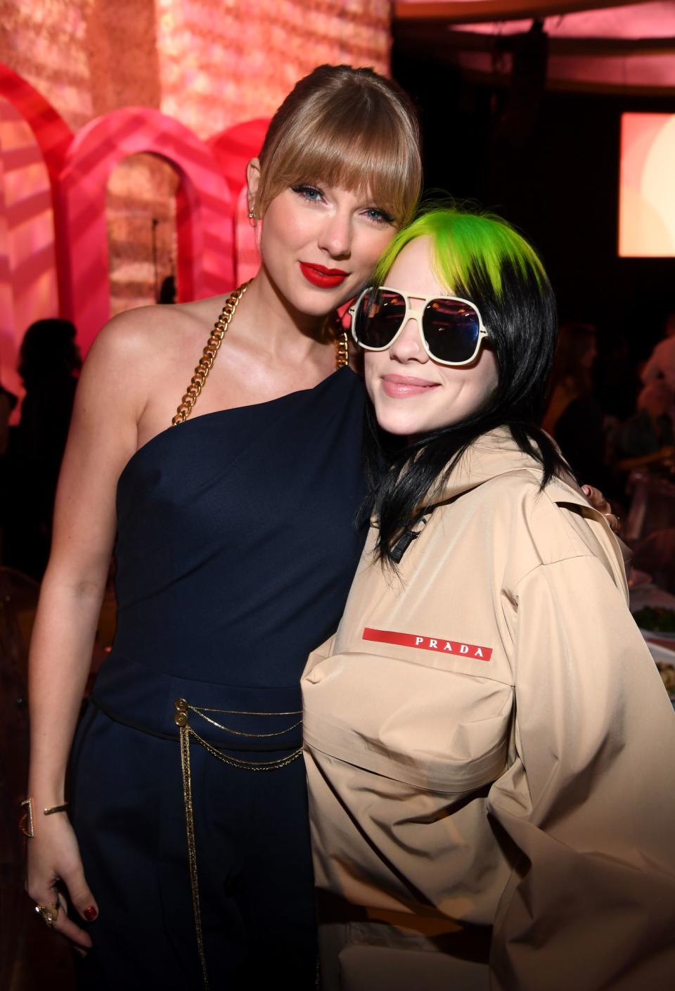 Taylor Swift and Billie Eilish