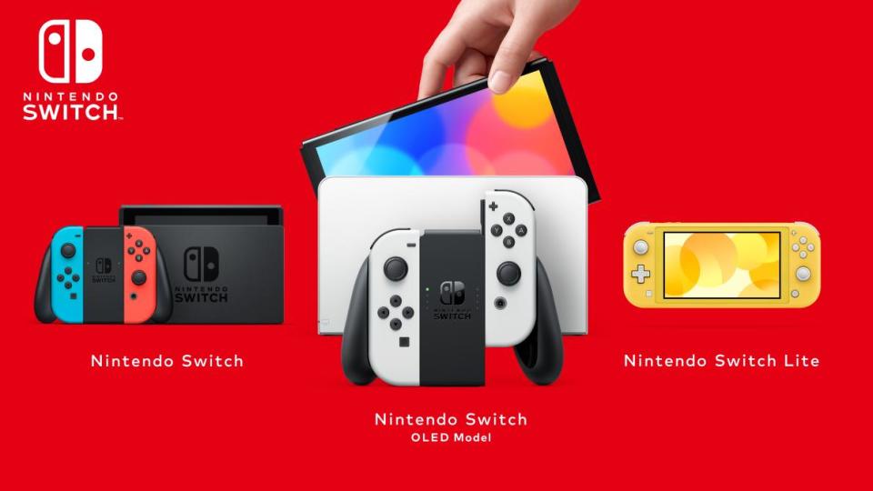 Así luce el Nintendo Switch OLED