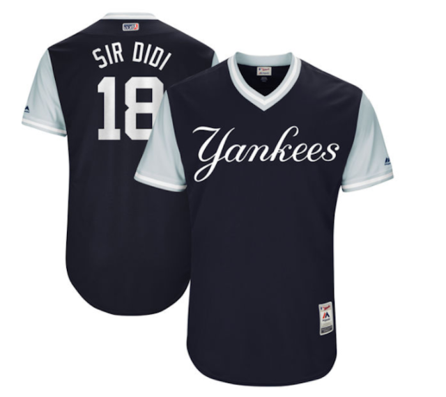 New York Yankees Didi Gregorius jersey youth medium gray