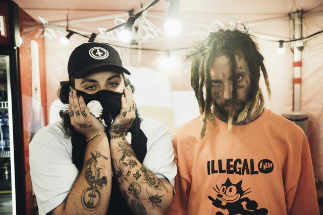 Rap duo $UICIDEBOY$ will perform Sept. 17 at Heritage Bank Center.