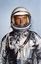 <p>John Glenn, an astronaut who was the first American to orbit the Earth and later became a U.S. Senator, died December 8 at age 95. — (Pictured) an undated photo made available by NASA shows astronaut John Glenn in his Mercury flight suit. (NASA via AP) </p>