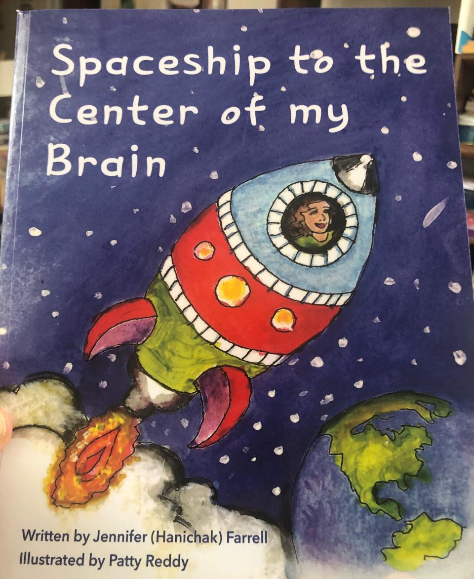 Jennifer Hanichak Farrell's “Spaceship to the Center of my Brain” shares the lesson of bravery and is based on her experience of being diagnosed with brain cancer as a teenager.