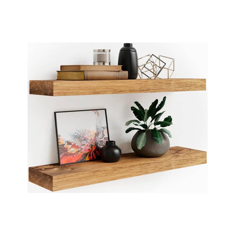 Imperative Décor Floating Wall Shelves Set of 2