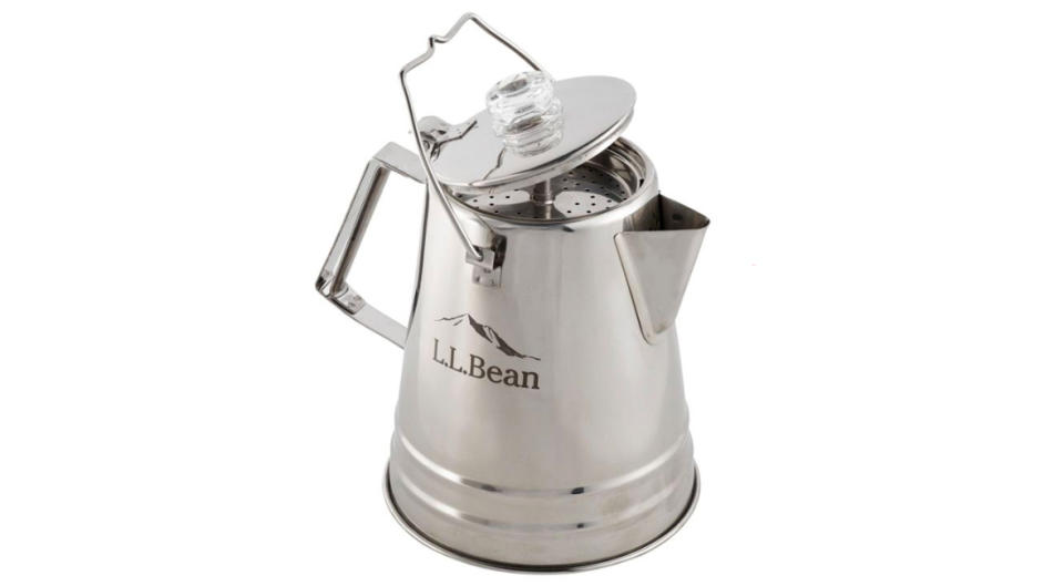 L.L.Bean Stainless-Steel Percolator (Photo: LL Bean)