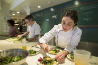 <p>No. 4 lowest-paid job: Food counter attendant, kitchen helper and related support occupations<br>Average full-time hourly wage: $13.05<br>(Hero Images / Getty Images) </p>