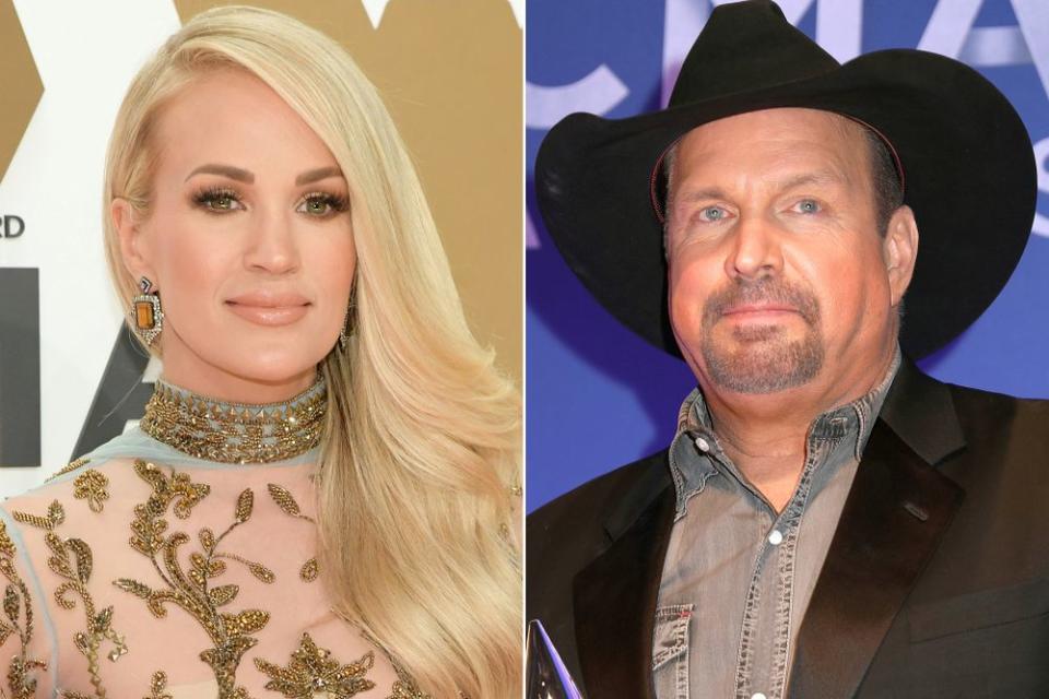 Carrie Underwood and Garth Brooks | Jason Kempin/Getty; Leah Puttkammer/Getty