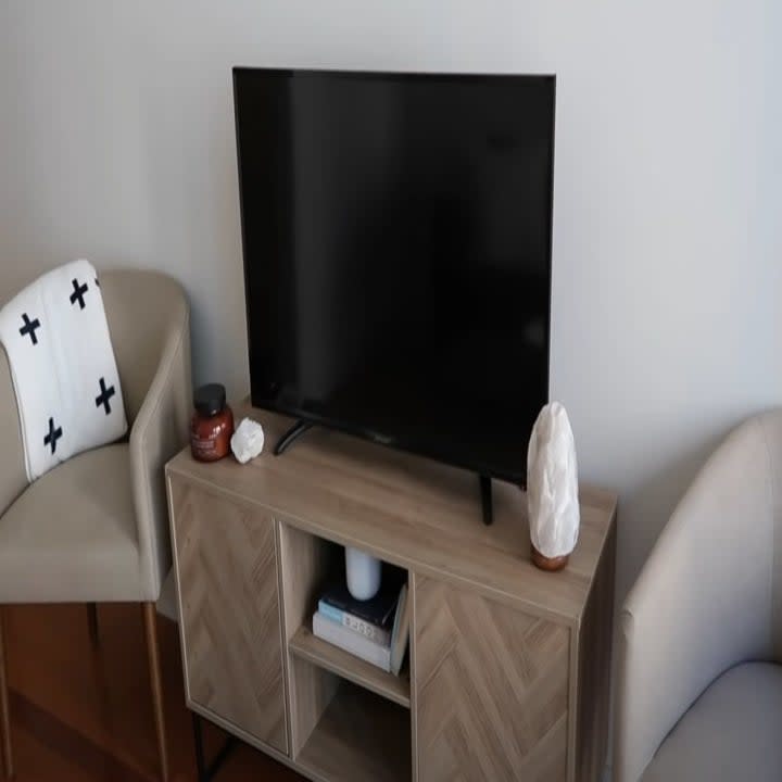 living room in washington d.c. apartment