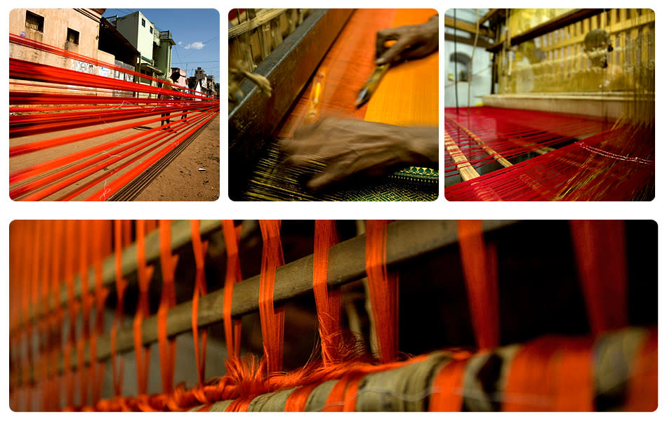 Handloom silks are one of the chief economic products of the district of Thanjavur. The town also lends its name to the Tanjore Painting, an artistic style unique to this region. The town is also known as the Rice Bowl of Tamil Nadu for its significant contribution to foodgrain production.