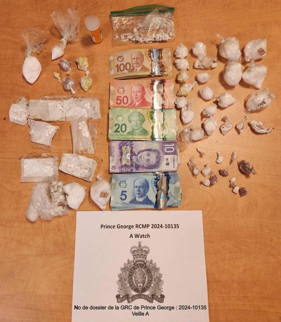 Police say they are holding onto the drugs and cash for use in future investigations.