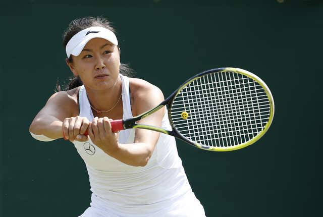 Peng Shuai file photo