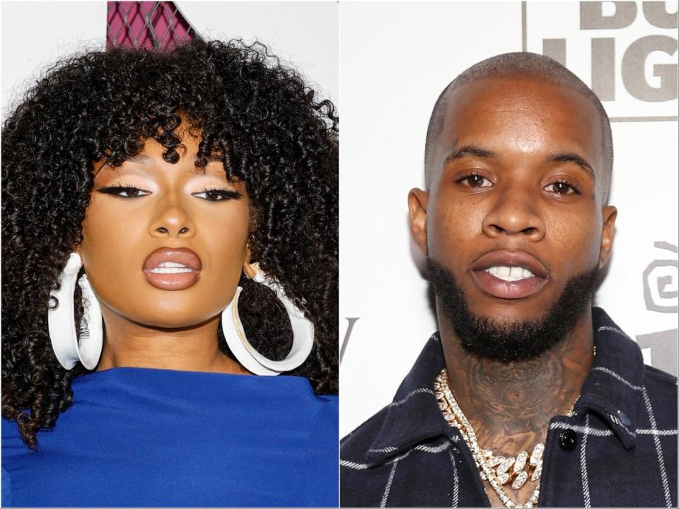 Megan Thee Stallion and Tory Lanez (Getty Images)
