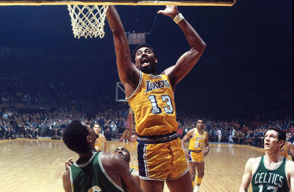 Wilt Chamberlain vs. Boston Celtics