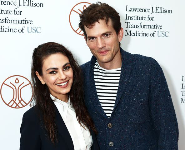 Matt Winkelmeyer/Getty Mila Kunis and Ashton Kutcher