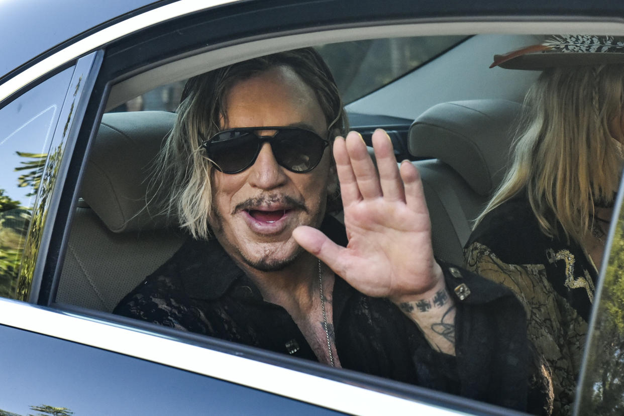 Mickey Rourke. Photo by Panayotis Tzamaros/NurPhoto via Getty Images)