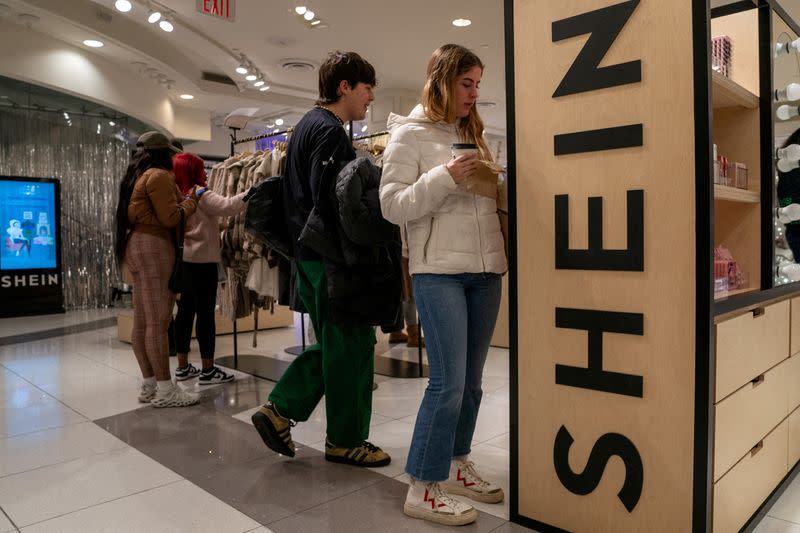 FILE PHOTO: Shein Holiday Pop-Up Shop In Forever 21 at Times Square