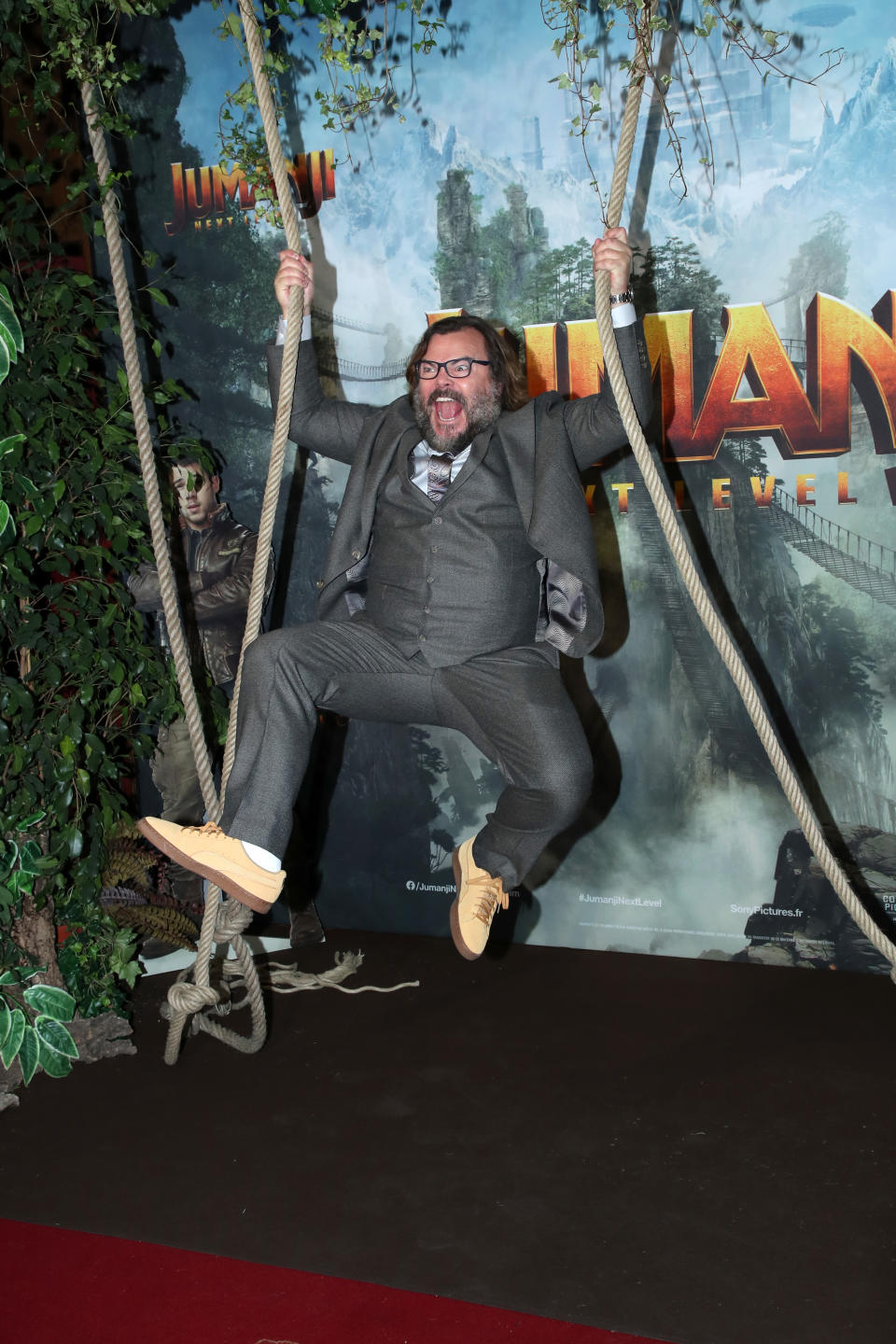 PARIS, FRANCE - DECEMBER 03: Actor of the movie Jack Black attends the photocall of the 