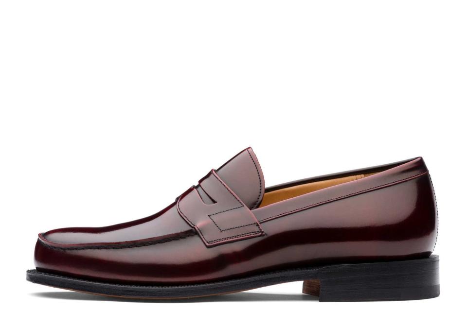 12) Oxblood Penny Loafers