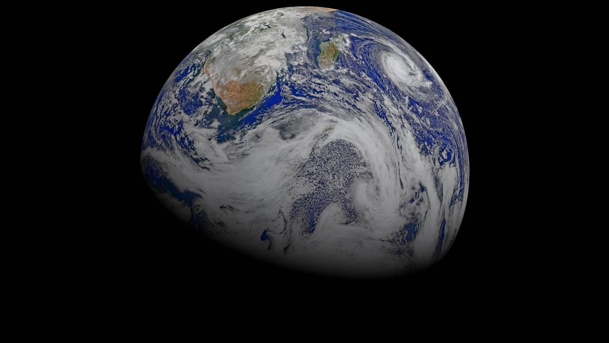  Earth as seen from space. 