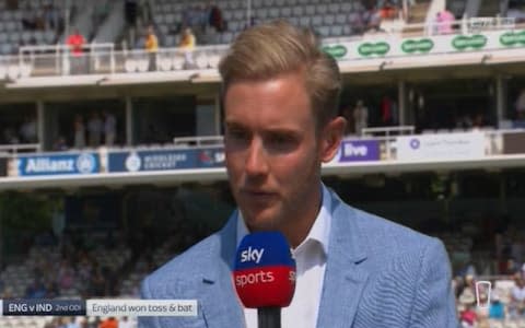 Stuart Broad - Credit: Sky